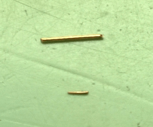 Pin size comparison