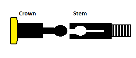 Two Piece Stem